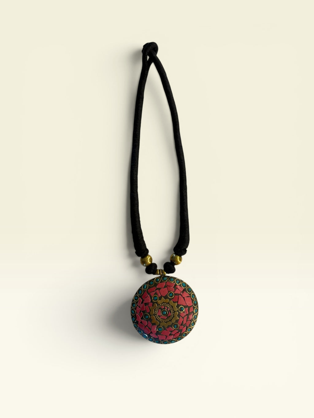 Mosaic Pendant Necklace