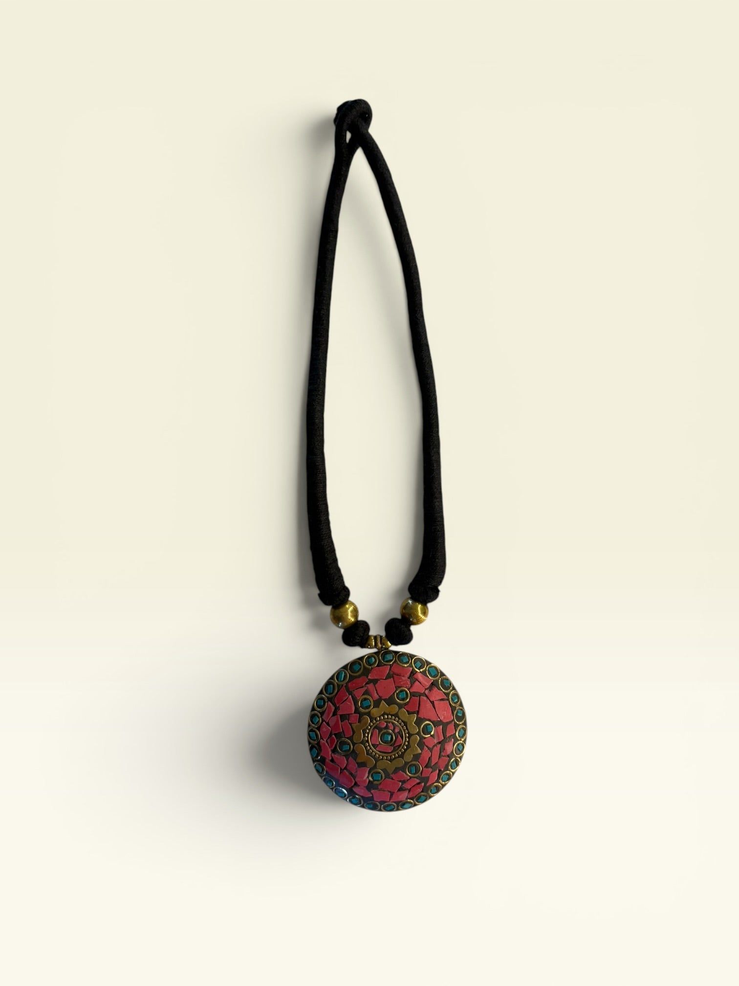 Mosaic Pendant Necklace