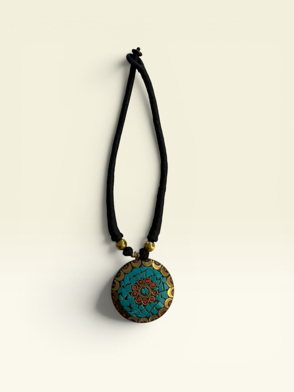 Mosaic Pendant Necklace