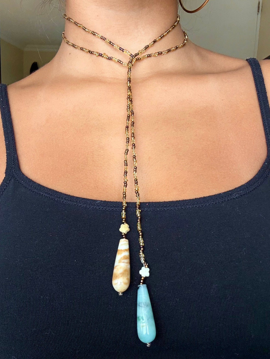 Collar Amazonita