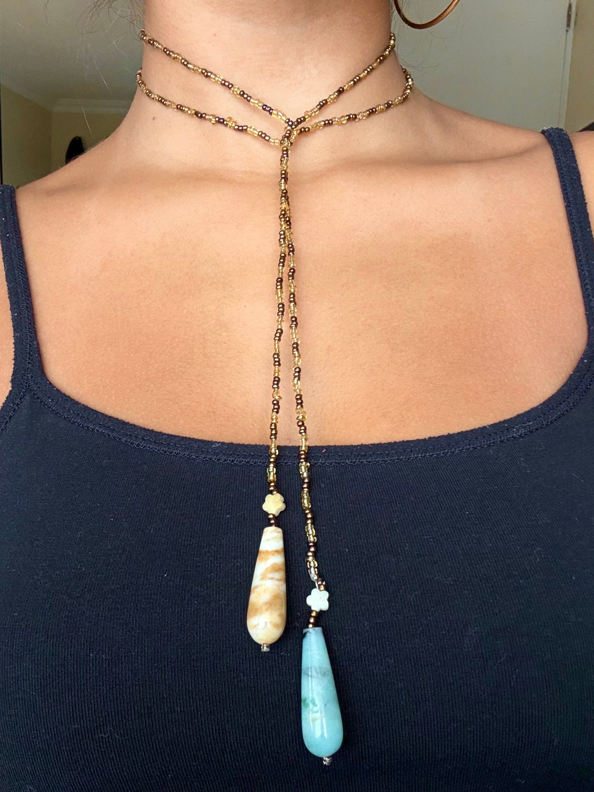 Collar Amazonita