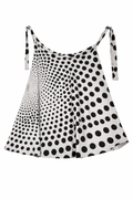 Polka Dot Wrap Skirt (one size)